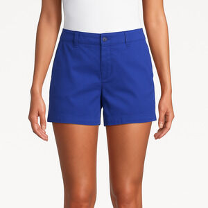 Stylus Shorts Women 16 Blue Chino Style Front Pockets‎ Belt Loops Classic Modern